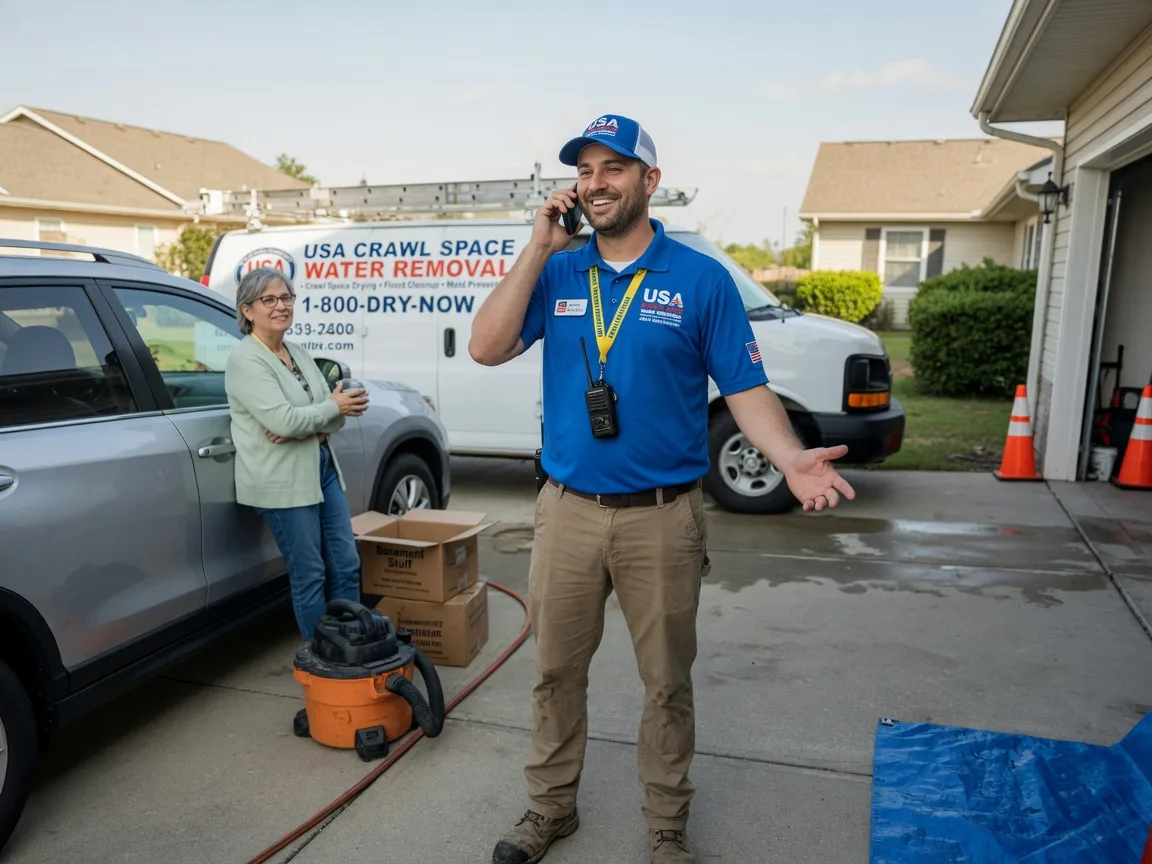 Crawl Space Water Removal Dunnigan, CA FAQs
